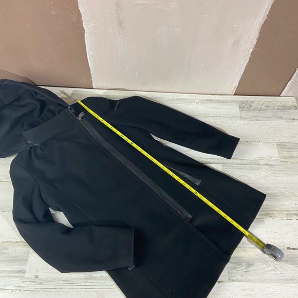 Calvin Klein Wool Zip Up Coat - Picture 13 of 15